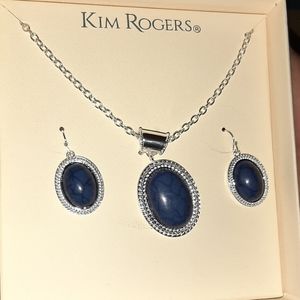 Kim Rogers Necklace and earings